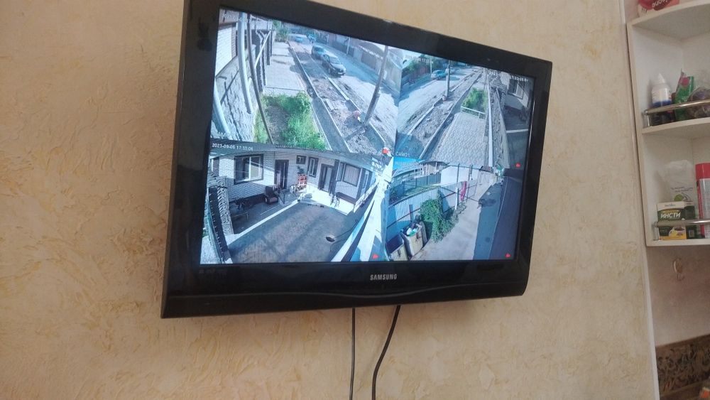 Установка видеонаблюден