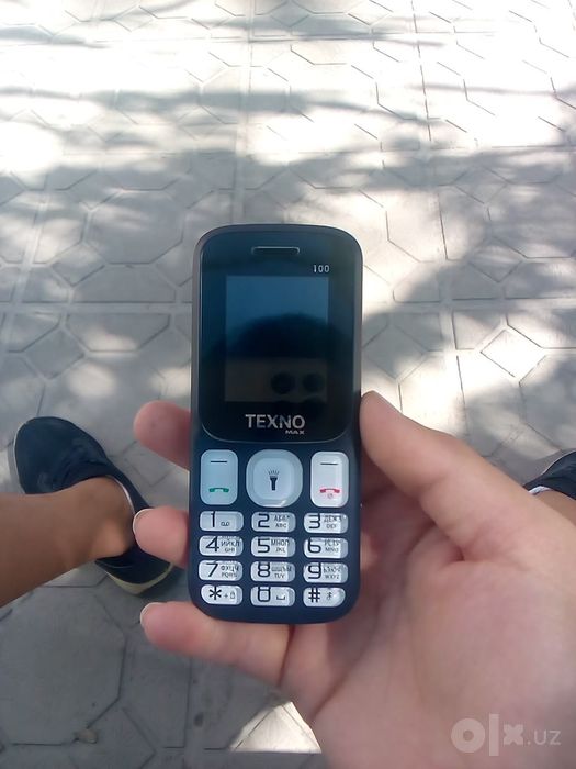 Texno max 100 tugmachali telefon SPD 6533 protsessori 2 sim kartali
