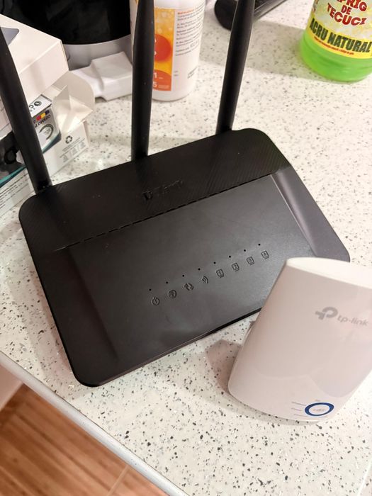 Router tp-link si extender tp-link