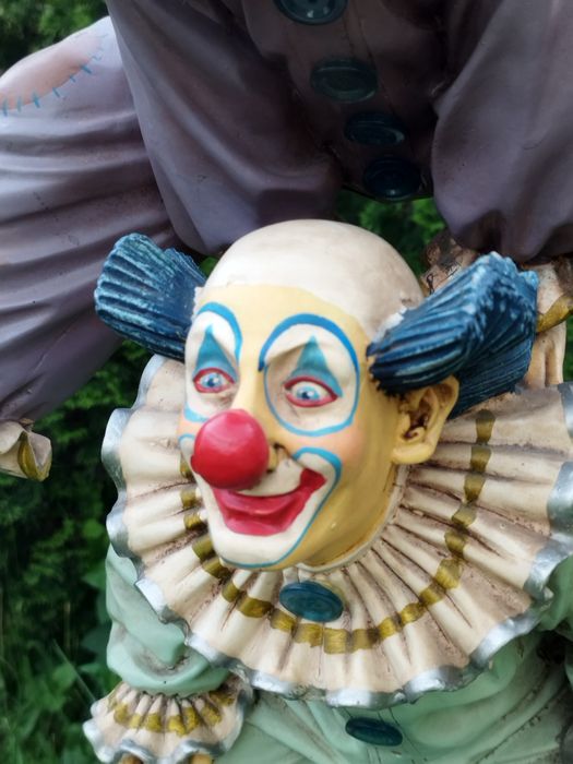 Колекционерска двойна фигура на клоун на  Jun Asilo от 1996