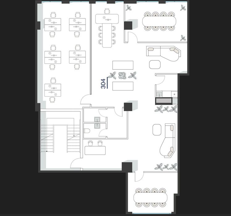 ПРОДАЖА ДУПЛЕКС! Нежиле помещение Nest one 1 этаж 304м2