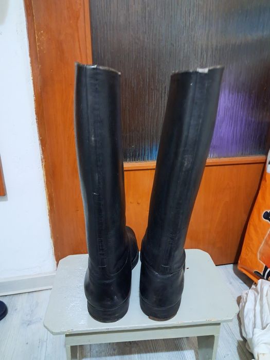 Cizme calarie din piele de bizon