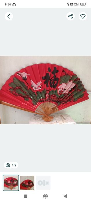 Evantai Japonia, dimensiuni 150x90 deschis. 150 lei