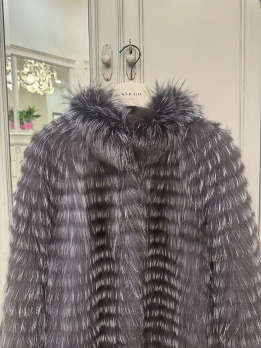 Шубка чернобурка