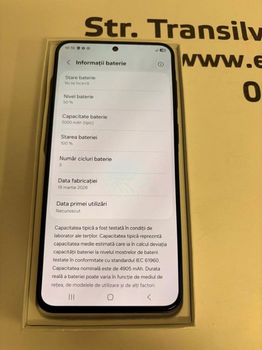 Telefon Samsung A57, Dual SIM, 8GB RAM, 128GB, 5G, Awesome Navy, -T-
