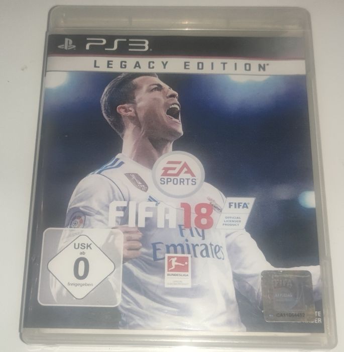PS3-Fifa 18-Legacy Edition