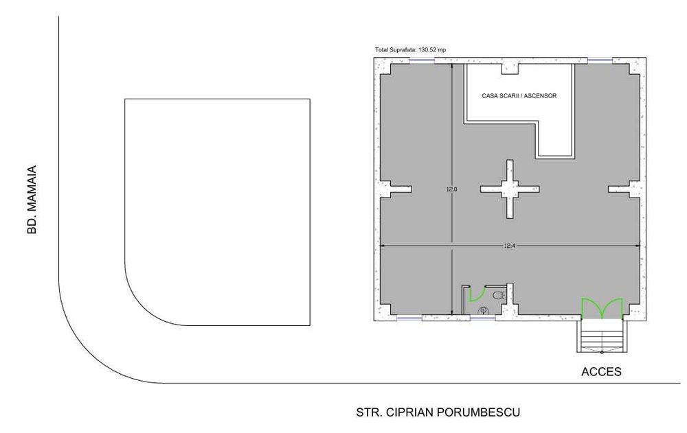 Vand apartament 130mp Blvd Mamaia