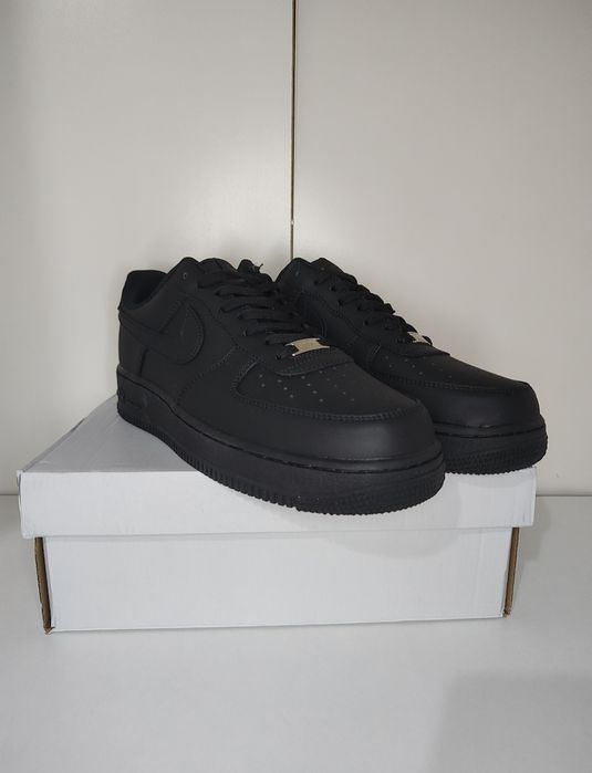 Adidasi Nike Air Force 1 Triple Black Low