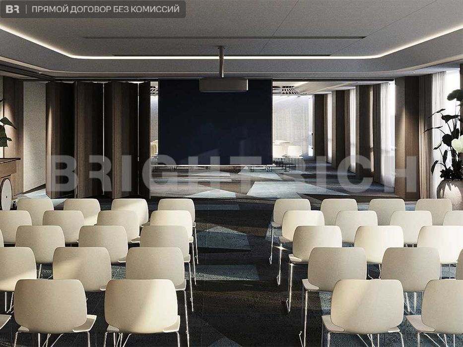 Офис в аренду - 1 632м2 в новом БЦ Hilton