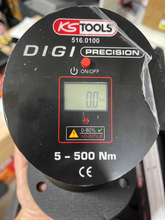 Aparat de măsurare a cuplului KS Tools 516.01 5-500Nm - verificare si calibrare chei dinamometrice