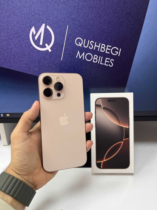 iPhone 16 Pro Max 256gb 91% Yomkost Desert Titan