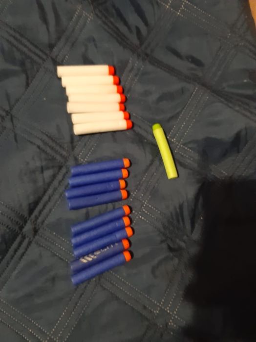 Большой nerf с пулями в комплект