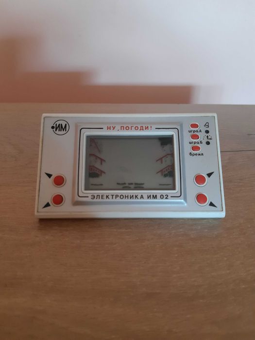 Електронна игра Ну, Погоди Електроника ИМ 02, ретро