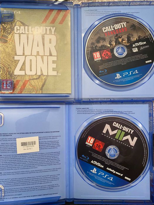 Call of Duty Vanguard И Modern Warfare 2 II игри за PS4 Playstation 4