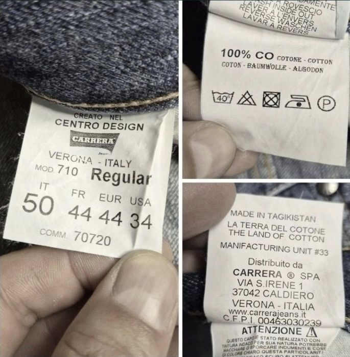 Pantaloni scurți Blugi, Bărbați, Carrera Jeans 710, Regular – 50 / W32