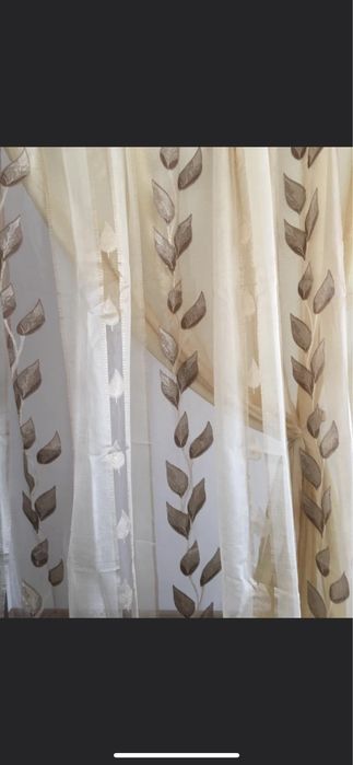 Луксозни двойни пердета внос от Гърция- код 21