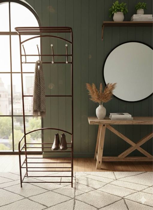 Гардеробная вешалка для прихожей  Железная