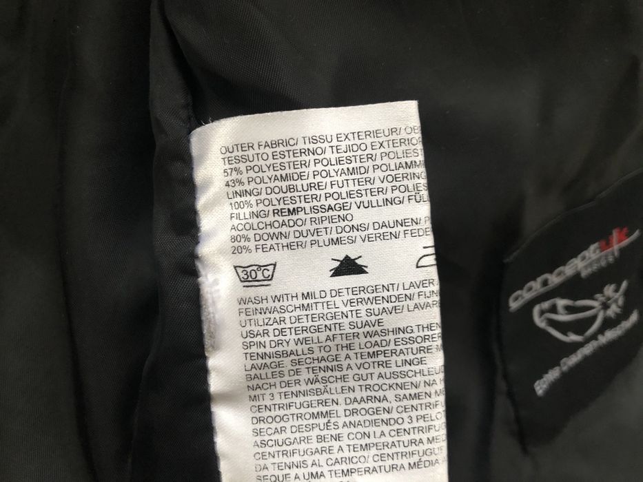 Concept UK Down Jacket пух/пера - дамско зимно яке - L