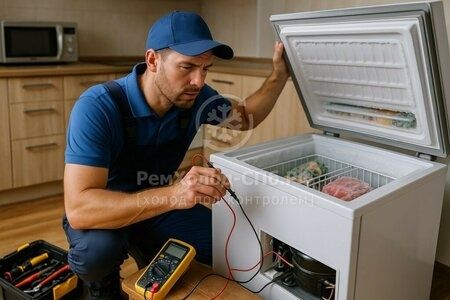 Заправка морозильников холодильников Ремонт