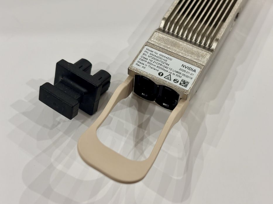 NVIDIA MMA4Z00 800G OSFP Transceiver (NEW)