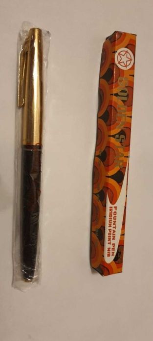 Vand stilou chinezesc de colectie Golden Star nefolosit din anii 80