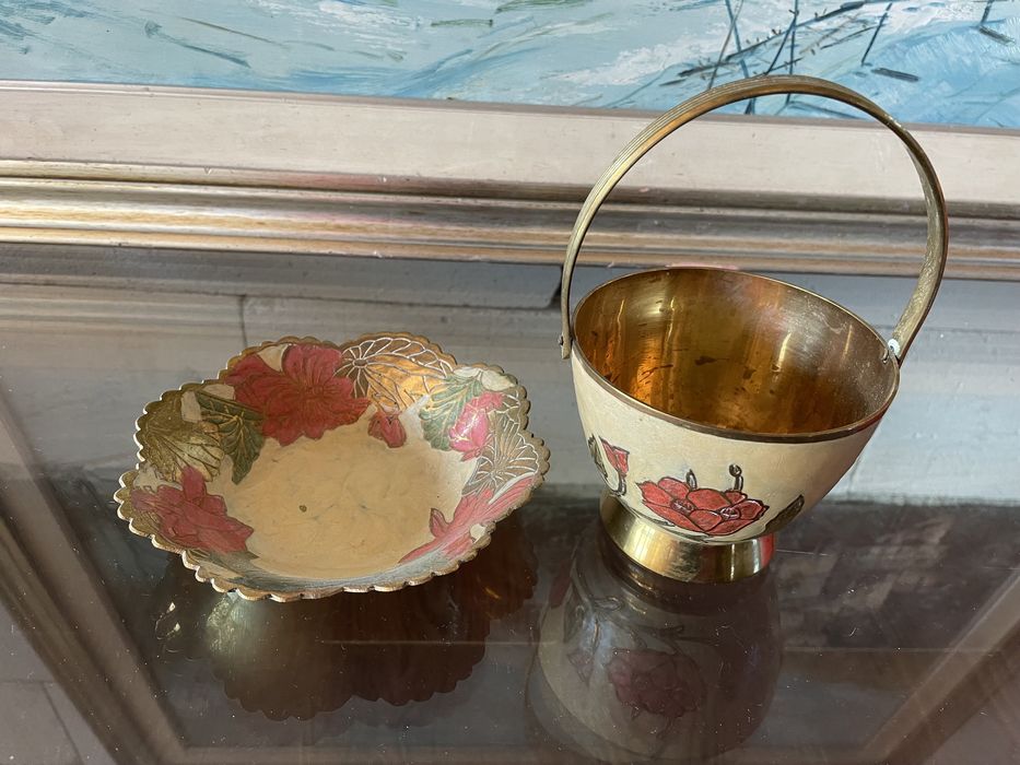 Vand obiecte  bronz emailat