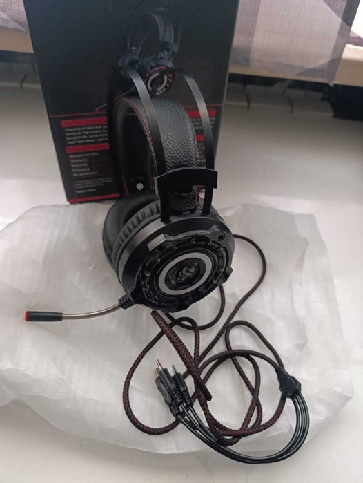 новые игровые наушники А6