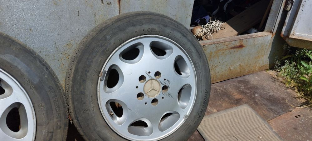 два диска в сборе на мерс