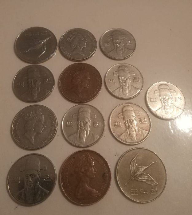 Монеты. 13 монет. Цена за все сразу.
