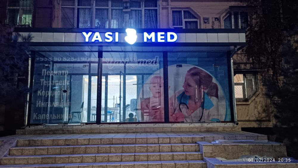 Tashqi reklama baner bukva 24/7