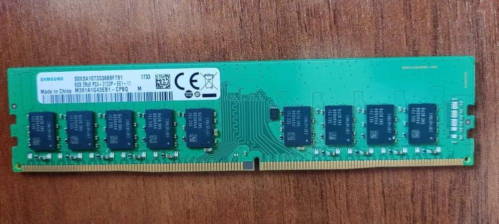 Cерверная Оперативная память RAM OZU DDR4 Samsung 8GB 2Rx8 PC-2133P