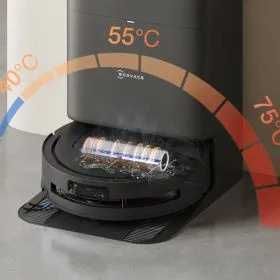 Aspirator robotizat cu mop Ecovacs Deebot T80 Omni - negru