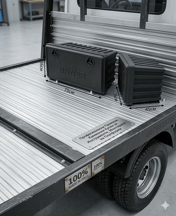 Сандък  Кутия за инструменти BAWER 75/36/45