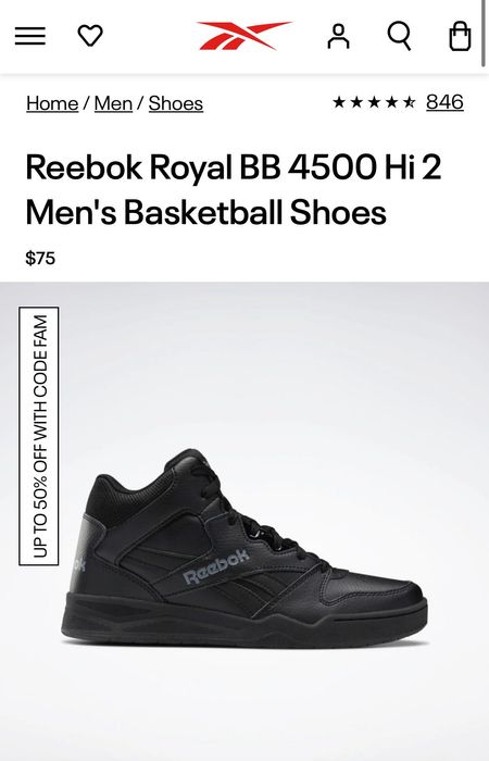 Reebok Royal BB 4500 Hi 2. Кожаные кроссовки из США. Раз 36