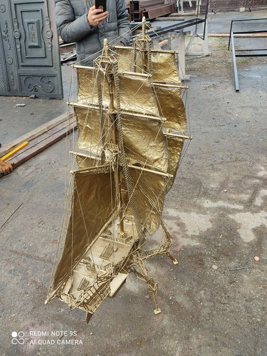 Корабль. Ручная работа