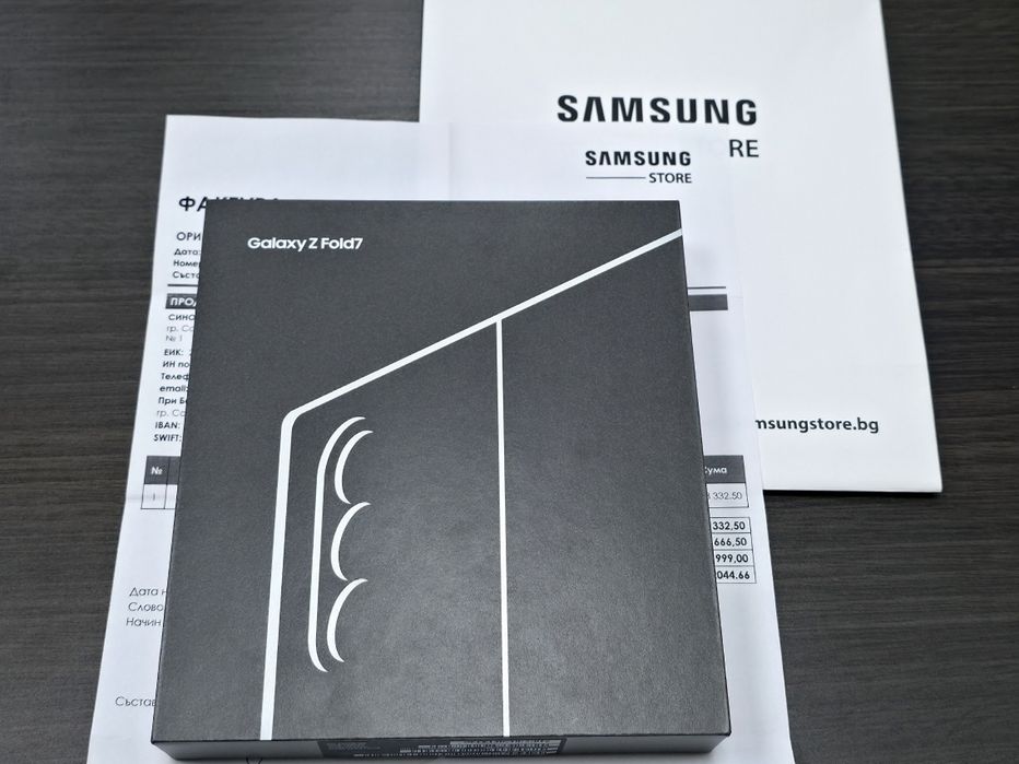 256GB Samsung Fold 7 Гаранция Experience Store 2027г. Silver | Сив