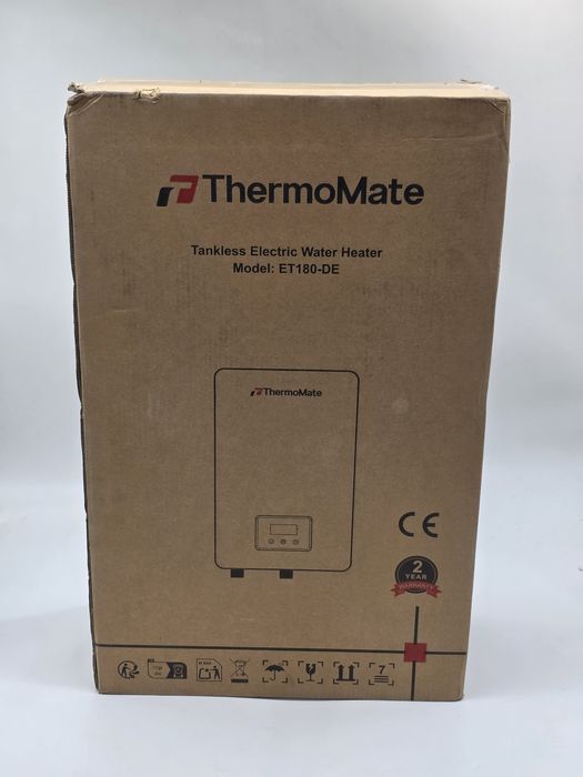 Încălzitor electronic instantaneu de apă ThermoMate ET180, 18 kW, 400 V, rezistent la presiune, temperatură precisă la ieșire/reglabil continuu, 30-6