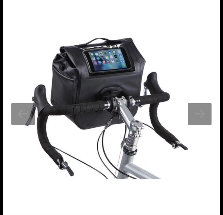Geanta pentru ghidon bicicletă Thule Shield Handlebar Bag Black