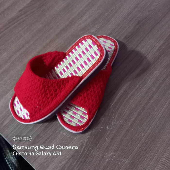 Тапочки женские ручная работа