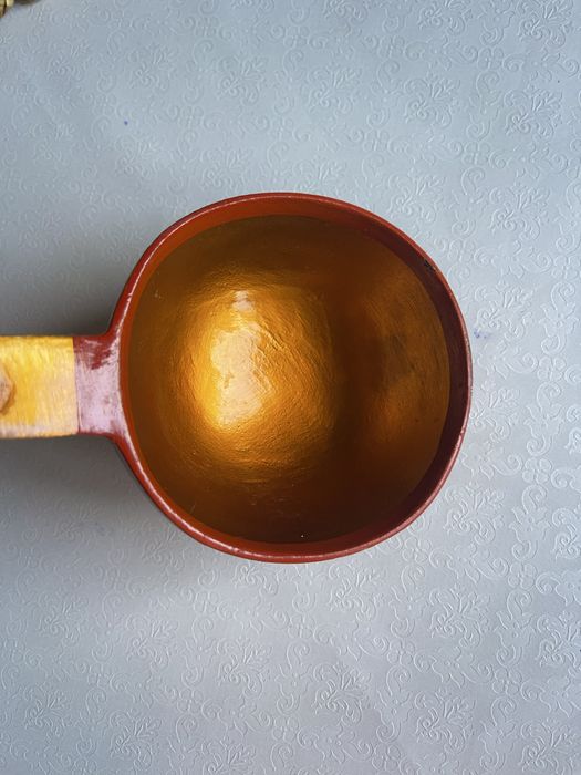 Поварешка деревянная СССР, 35 см