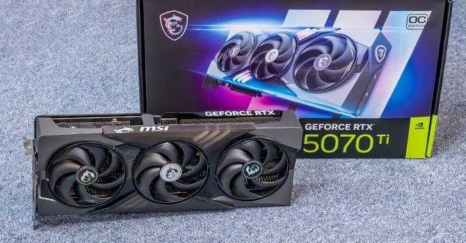 MSI RTX 5070 Ti Gaming Trio 16GB мощь,стиль и бескомпромиссная тишина!