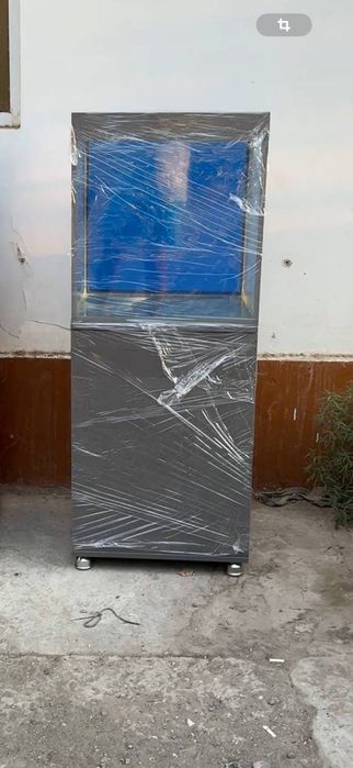 Аквариум с тумбой новый