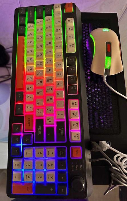 Игровой компьютер/Готовый полный комплект-RX 5500 XT DDR6 8GB/SSD 1 tb