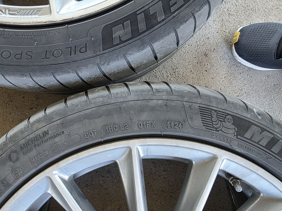 Джанти с гуми  20 цола  Mercedes W222 W223
