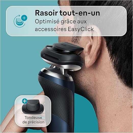 Електрическа самобръсначка Braun Series 7, 71-B1200s, Синя