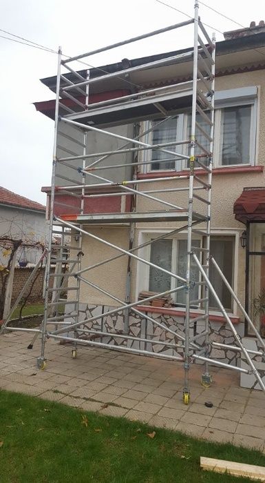 Подвижно Скеле / Кула - 7.3м. 6.3м. 4.3м 3.1м. - ПОД НАЕМ