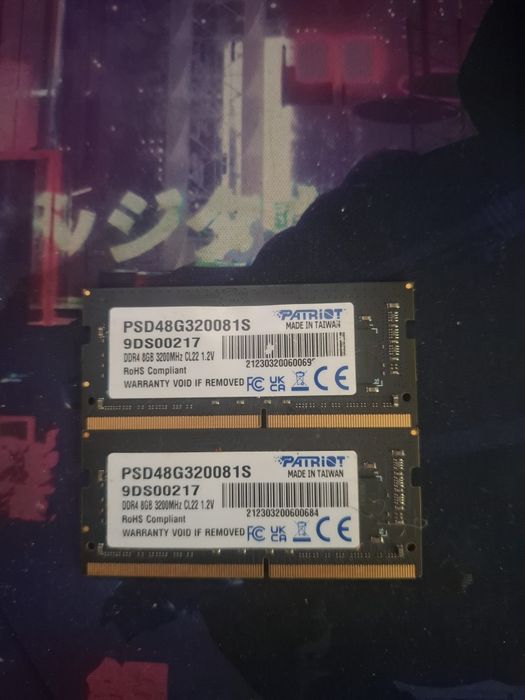 Комплект озу DDR4 So-dimm