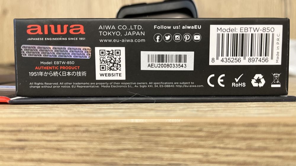 Aiwa ETBW-850 Gravity