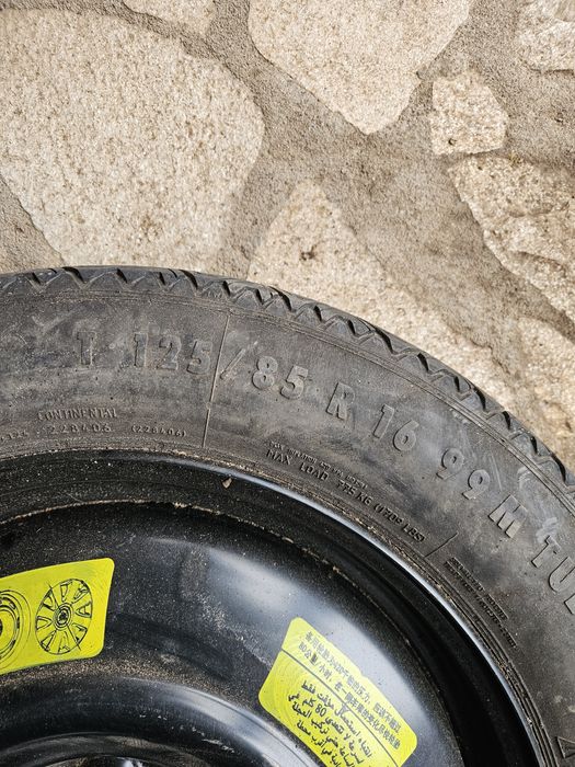 Резервна гума патерица за Pejo 308 2012god  125/85/16