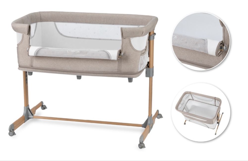 Co-sleeper MoMi, Smart Bed 4 in 1 - Beige
